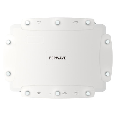 Peplink MAX-HD2-IP67 Dual 4G/3G LTE Mobile Outdoor Router, dual cellular modems, FirstNet Ready